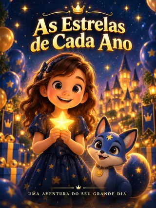 Capa: As Estrelas de Cada Ano — Menina