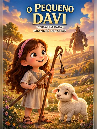 Capa: O Pequeno Davi — Menina
